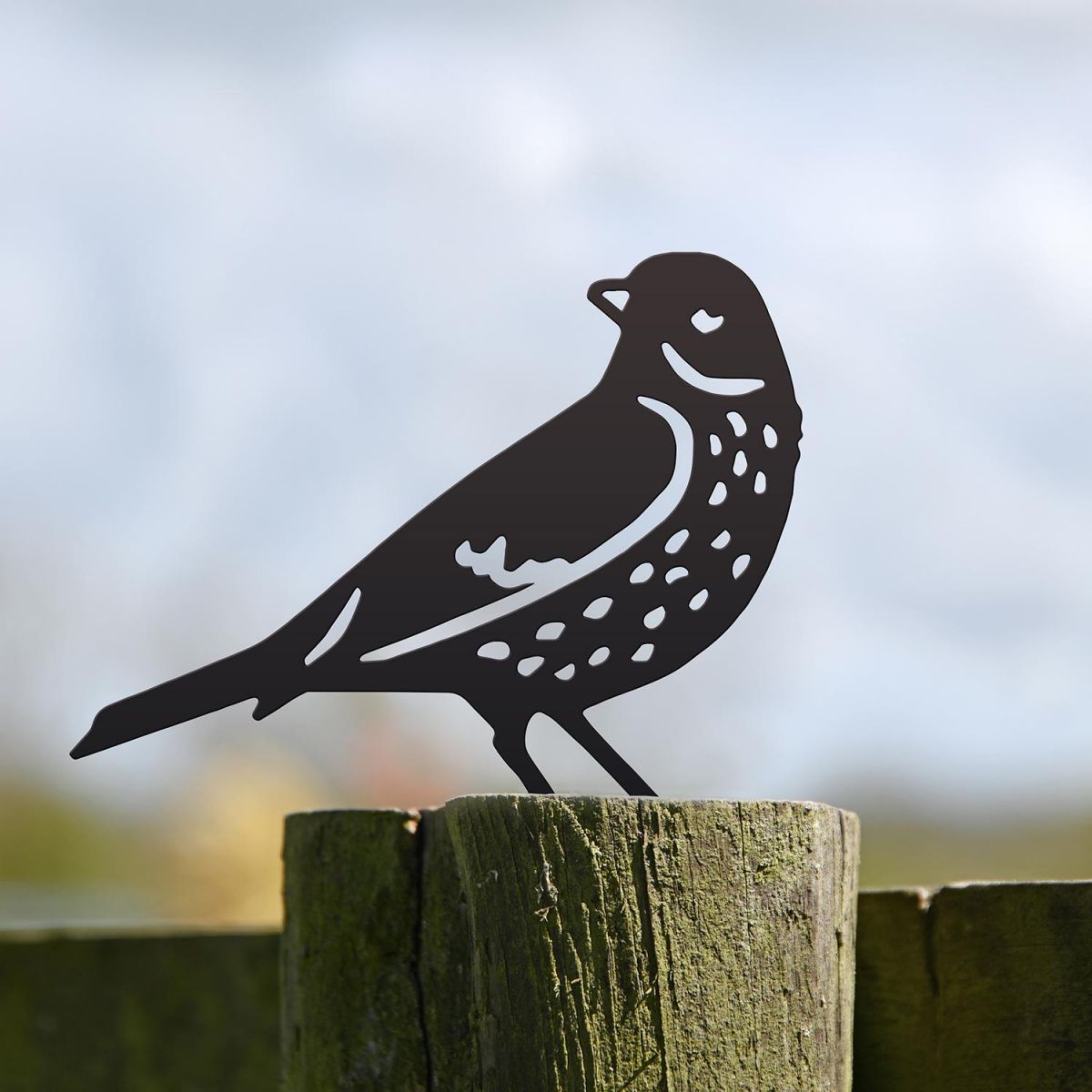 Thrush Fence Topper in Use on the Top of a Fence