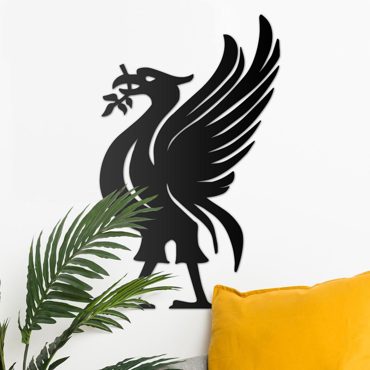 Liver Bird Wall Art in Situ in the Sitting Room Liver Bird Wall Art in Situ in the Sitting Room