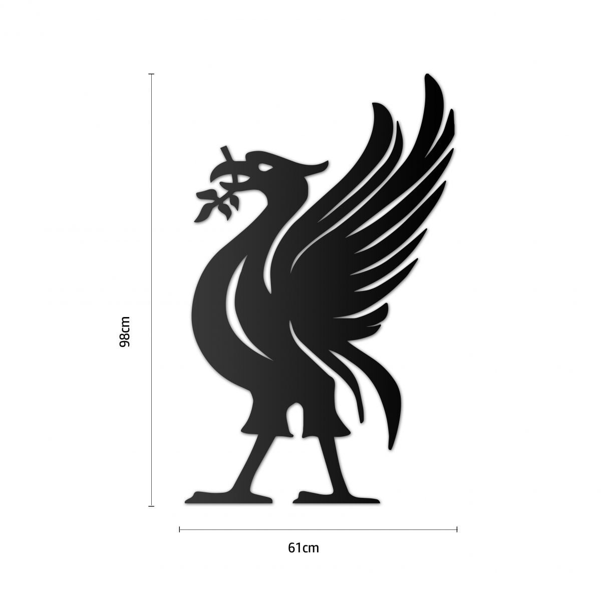 Liver Bird Wall Art Dimensions 