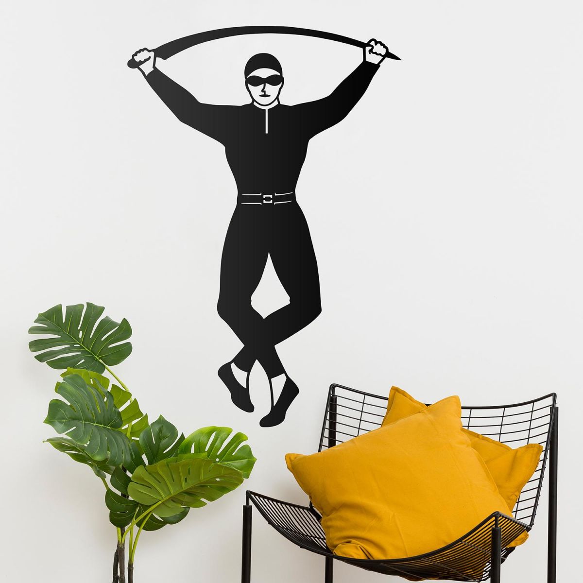 Harlequin Steel Wall Art in the Home