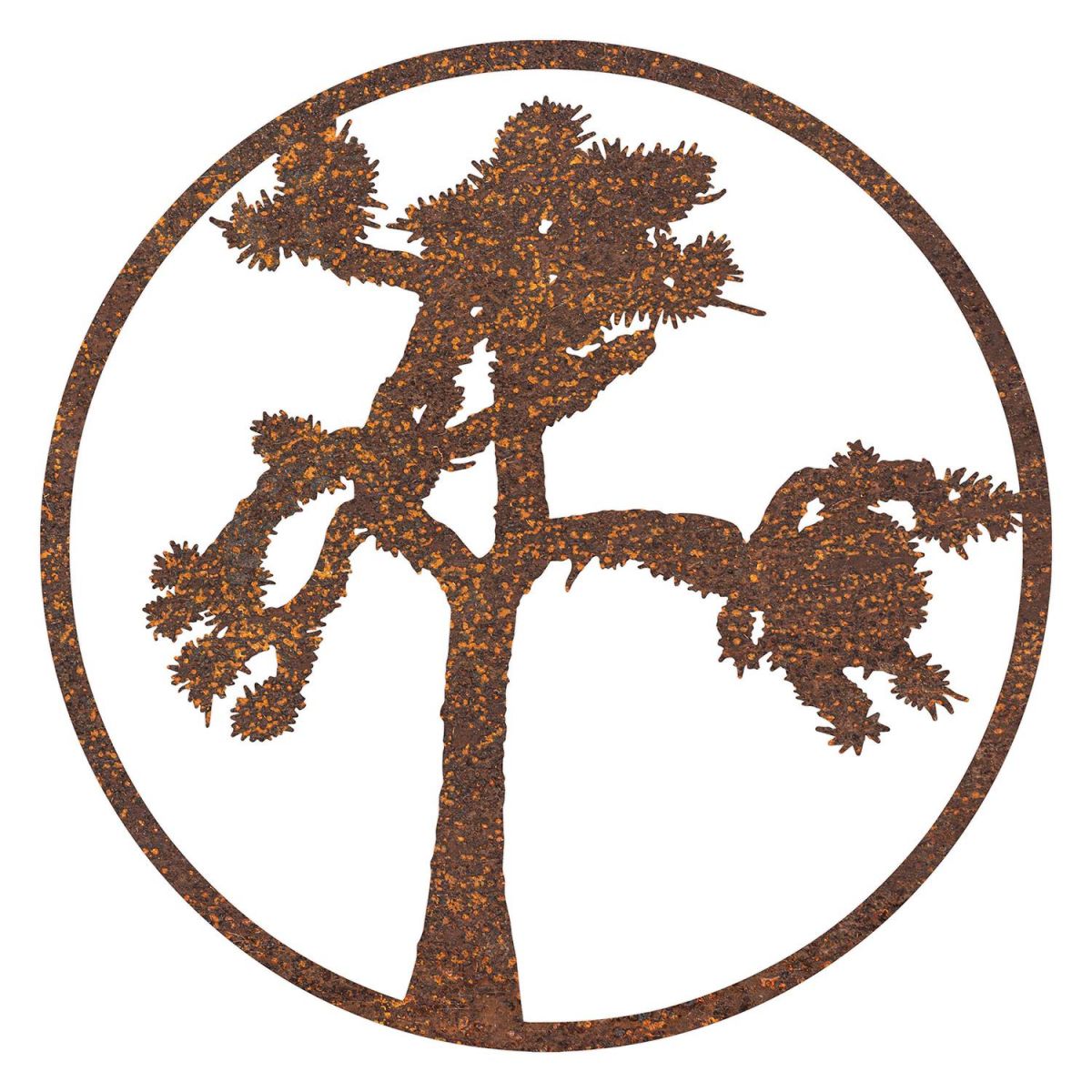 Joshua Tree Wall Art in a Rustic Finish