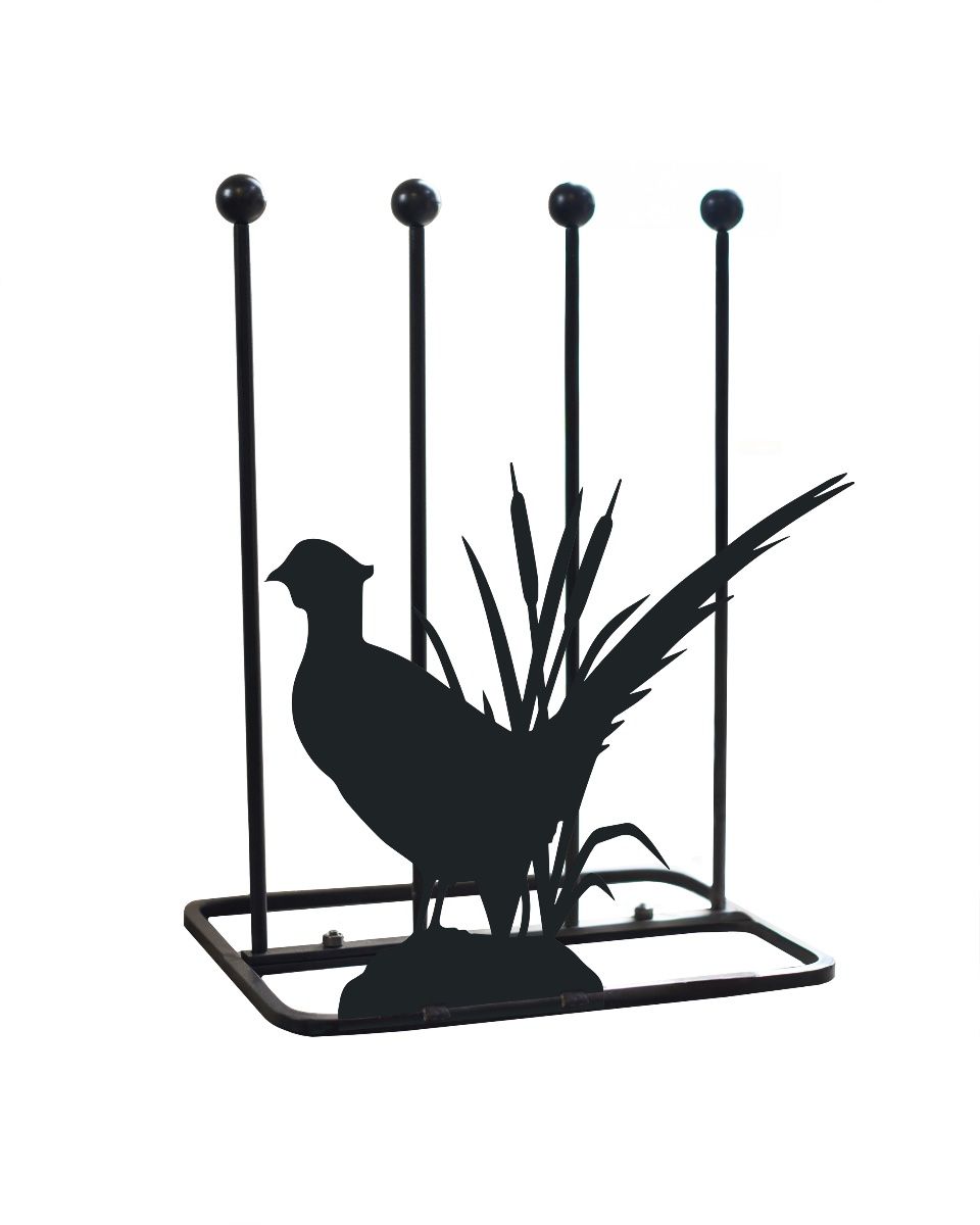 Steel "Pheasant" Welly Boot Holder Design