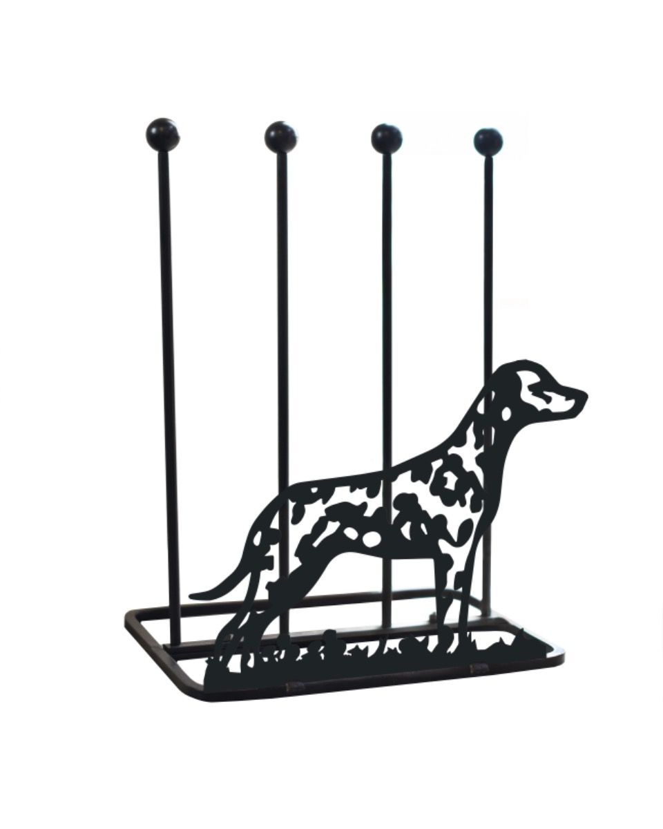 Steel "Dalmatian" Welly Boot Rack Design