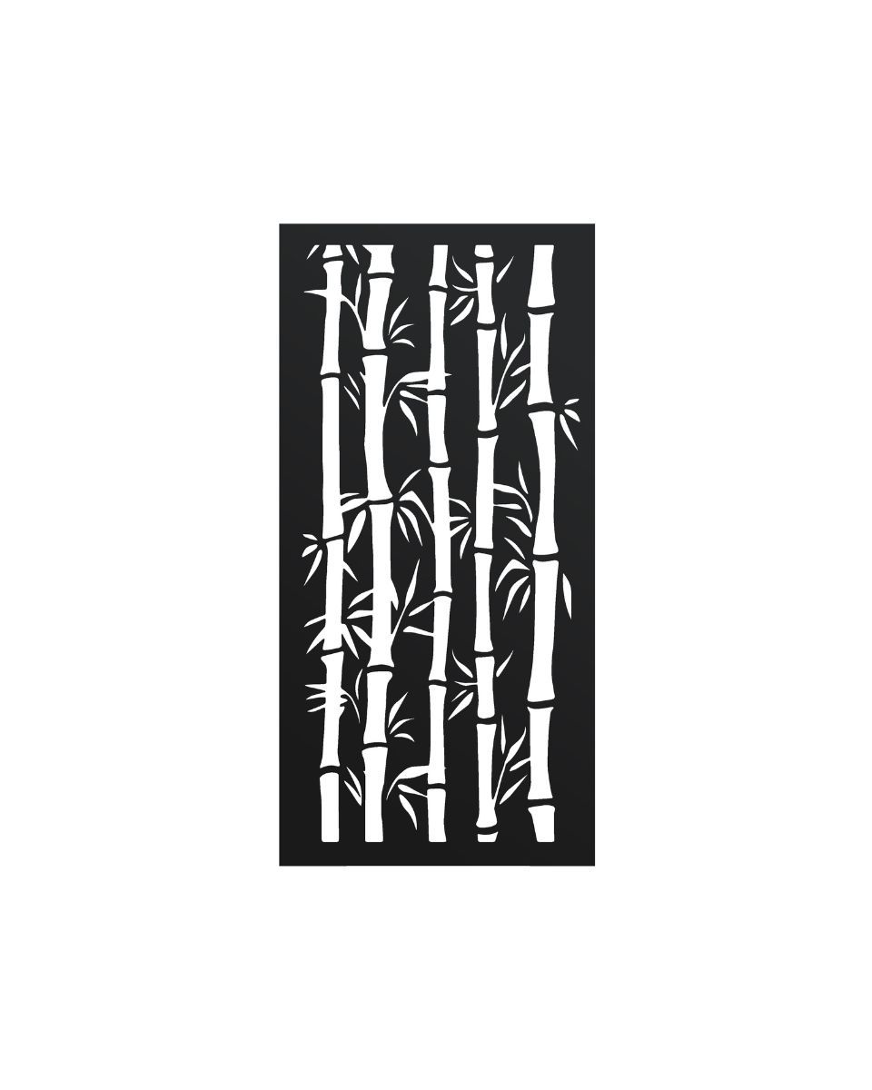Black "Bamboo Garden Wall Art" product picture Black "Bamboo Garden Wall Art" product picture