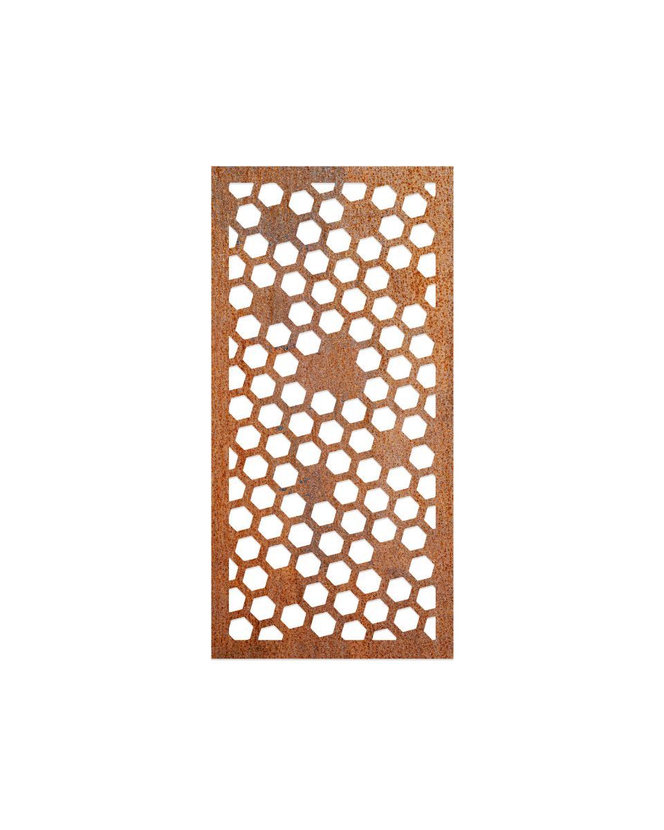 Rustic" Honeycomb Pattern Wall Art" product phot on white background Rustic" Honeycomb Pattern Wall Art" product phot on white background