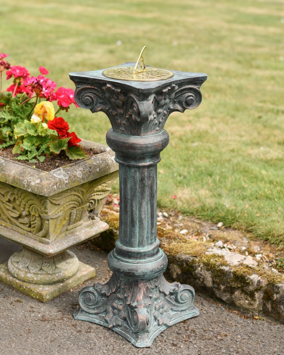 Verdigris Corinthian Column