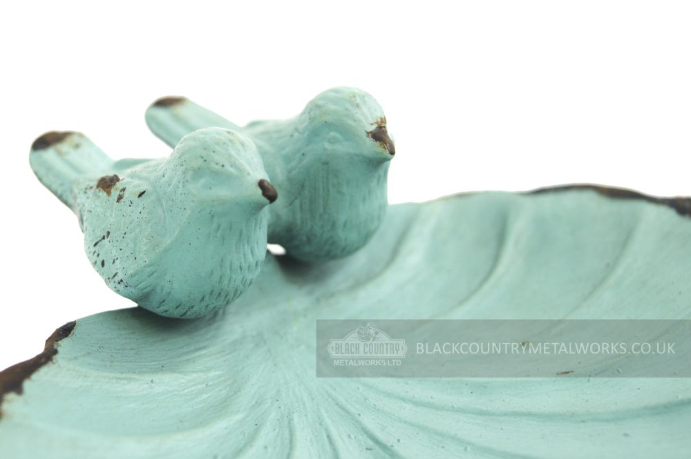 Verdigris Metal Soap Holder