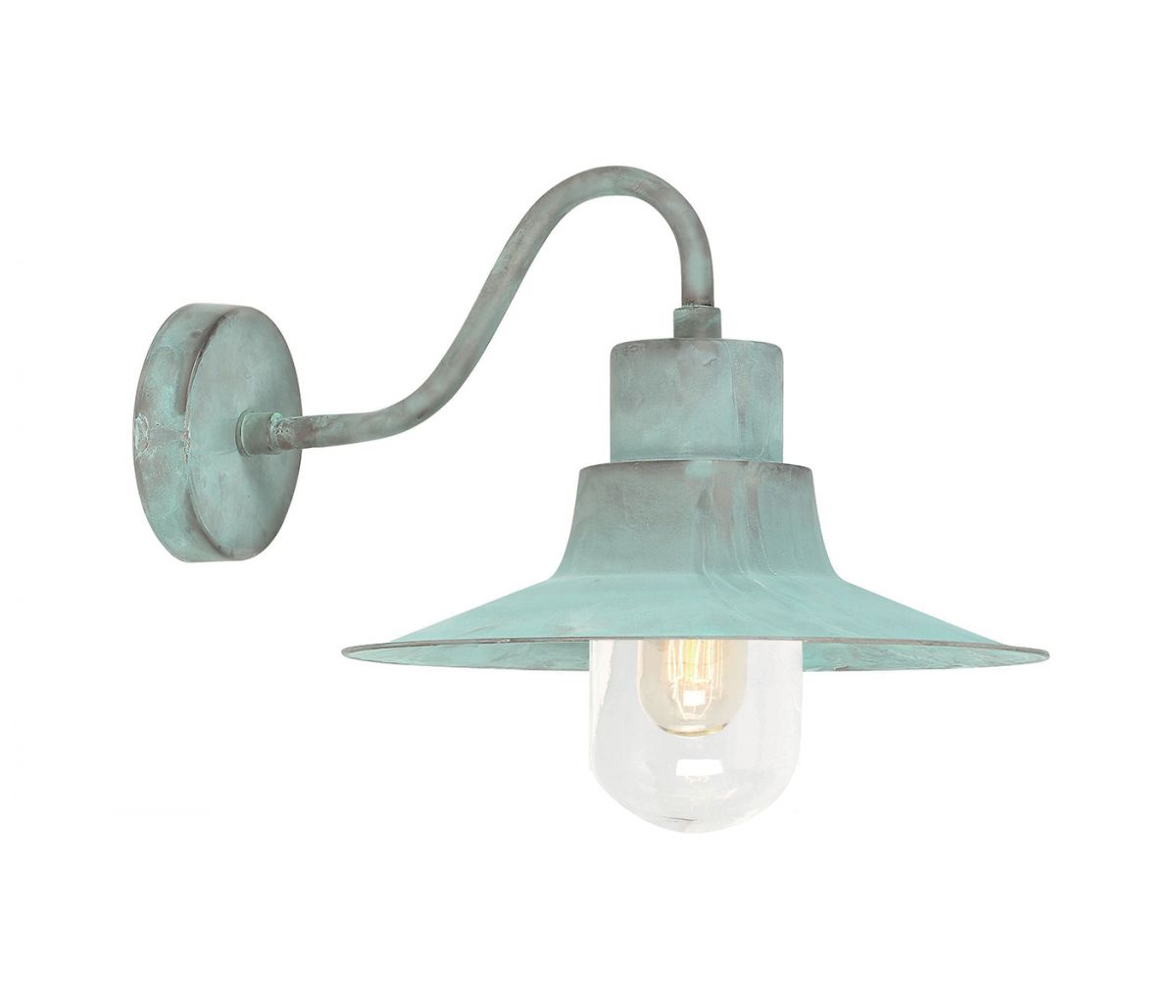 "Albrighton" Verdigris Traditional Barn Wall Light "Albrighton" Verdigris Traditional Barn Wall Light