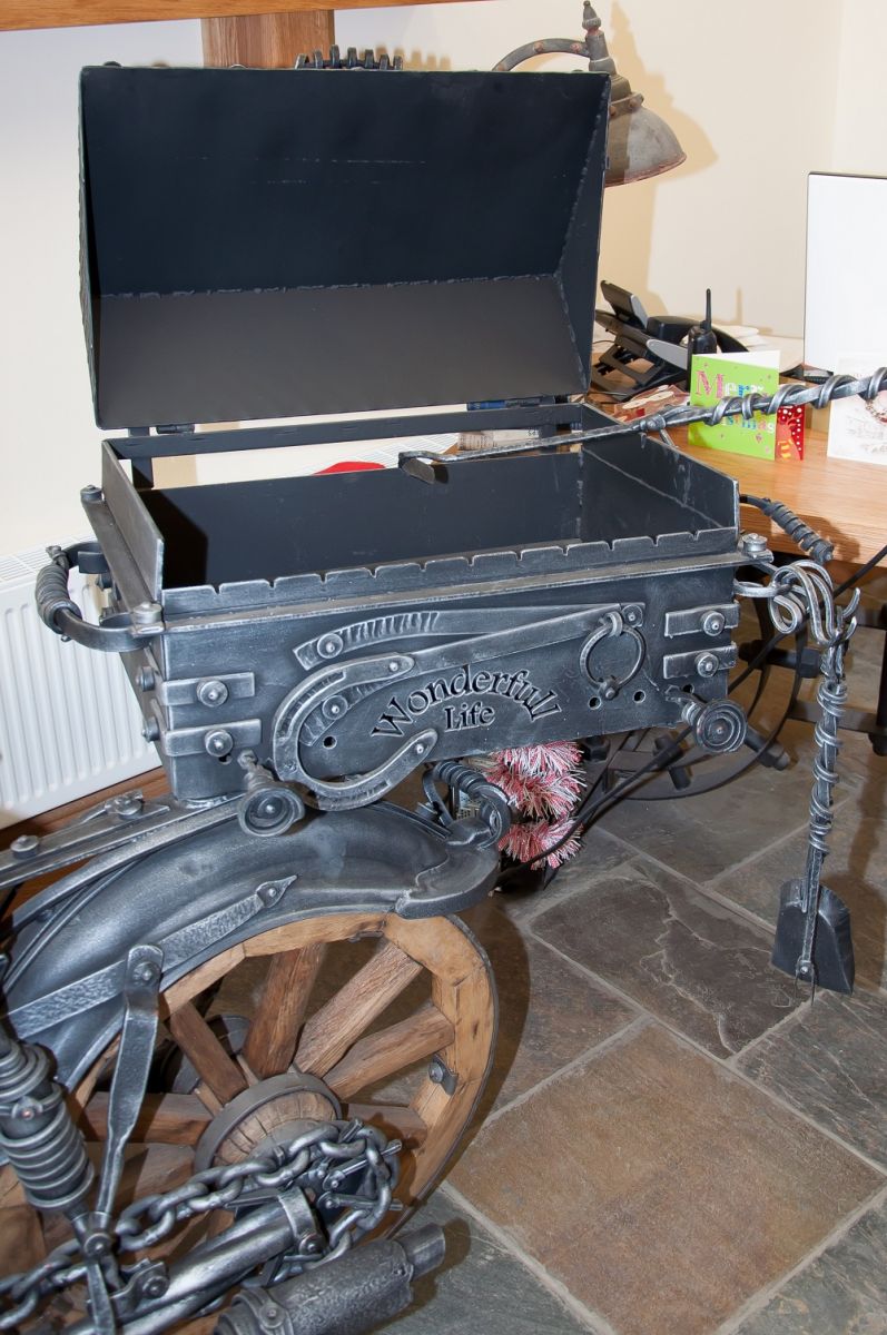 Motorcycle BBQ and Tool Set 