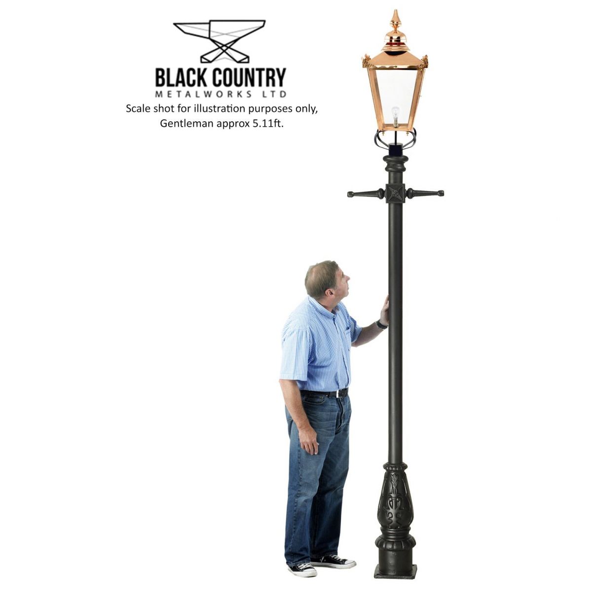 Scale image copper Victorian 3.2m