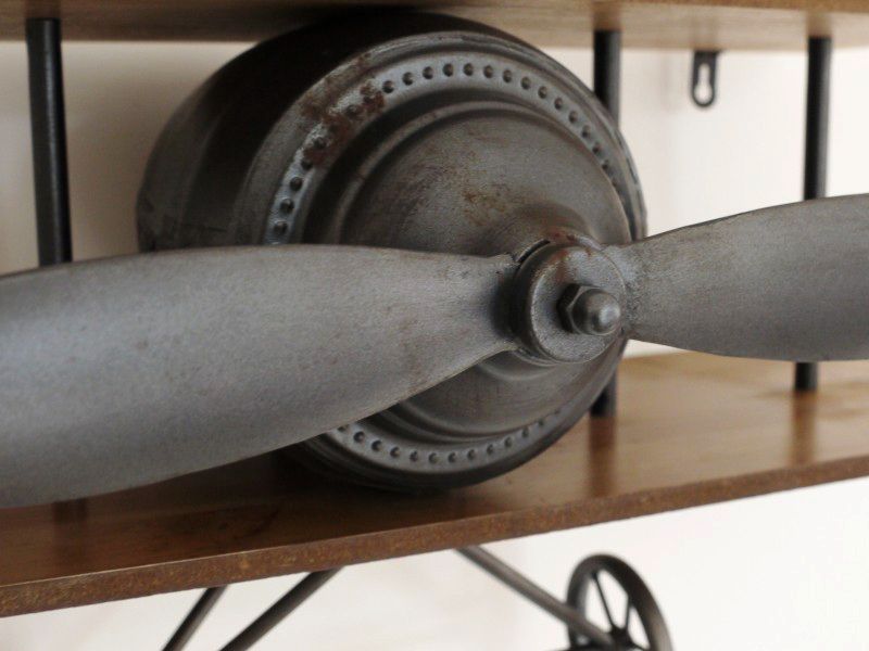 "Wilbur" Vintage Aeroplane Shelf