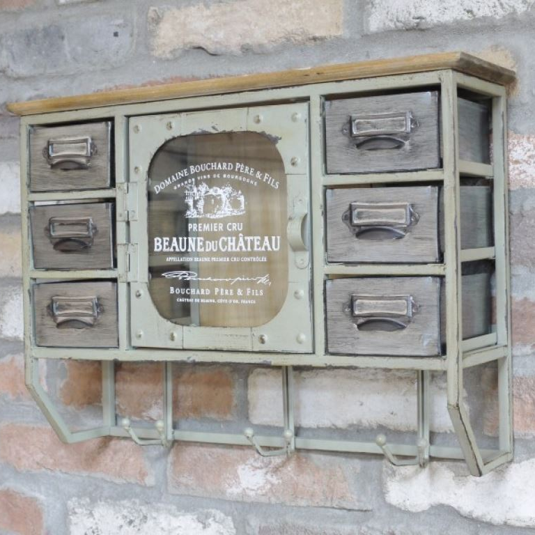 Vintage French Inspired Wall Unit