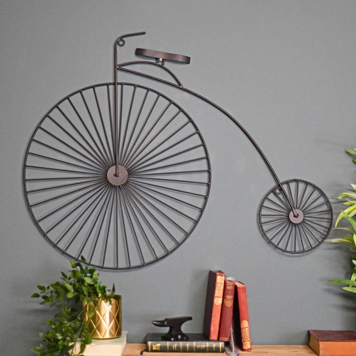 “Nelshill Grove” Penny Farthing Wall Art