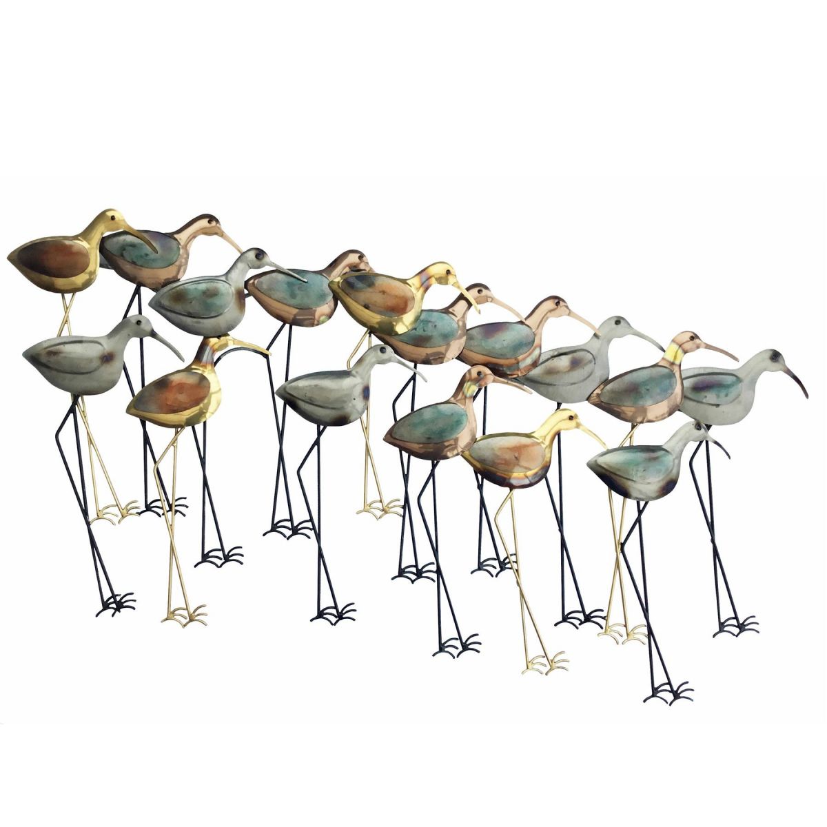 Walking Wader Bird Wall Art