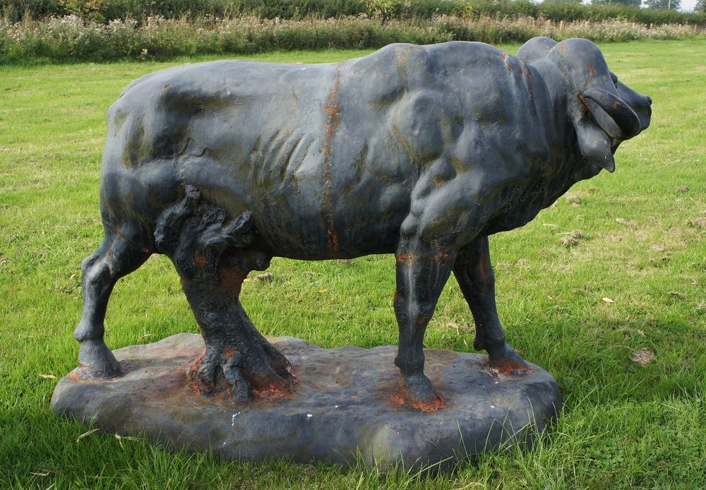 “Lanson Falls” Water Buffalo Garden Sculpture “Lanson Falls” Water Buffalo Garden Sculpture