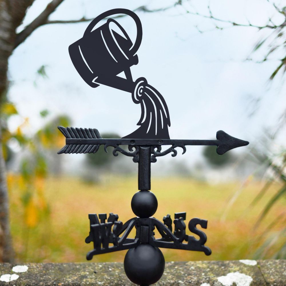 Pouring Watering Can Weathervane