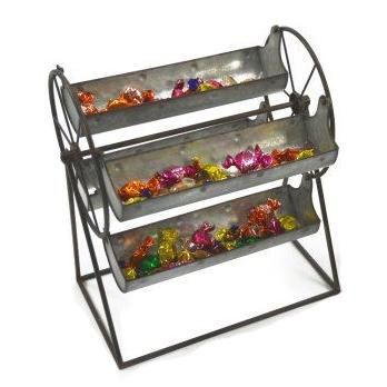 "Watermill" Planter in a Silver Finish "Watermill" Planter in a Silver Finish