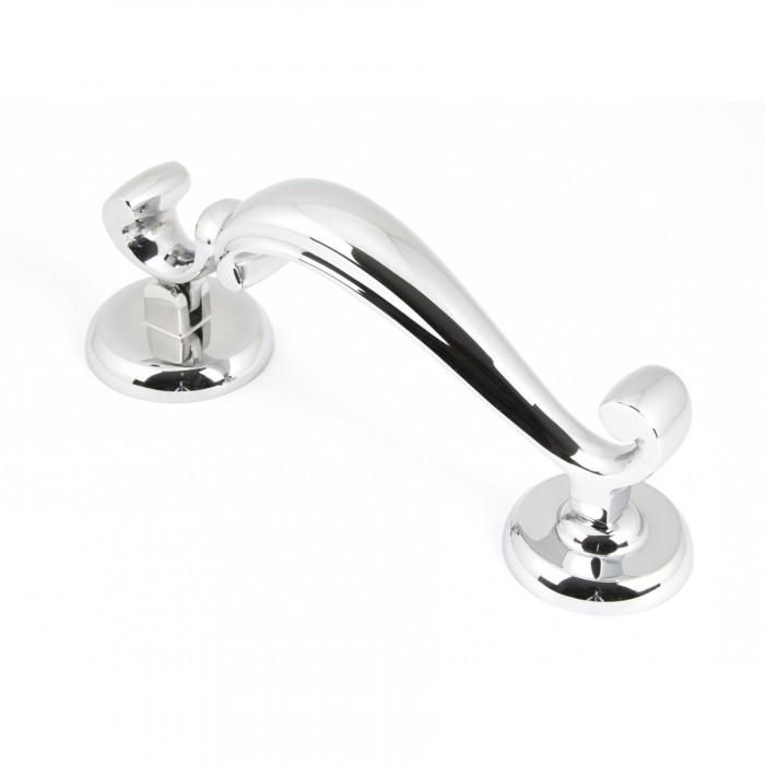 Watson Brass Doctor"s Door Knocker in Bright Chrome