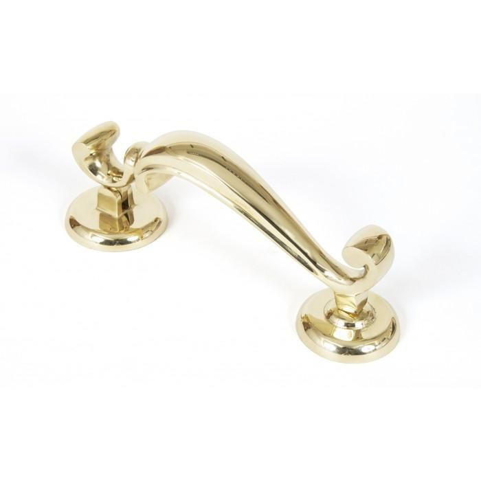 "Watson" Brass Doctor"s Door Knocker in a Polished Brass "Watson" Brass Doctor"s Door Knocker in a Polished Brass