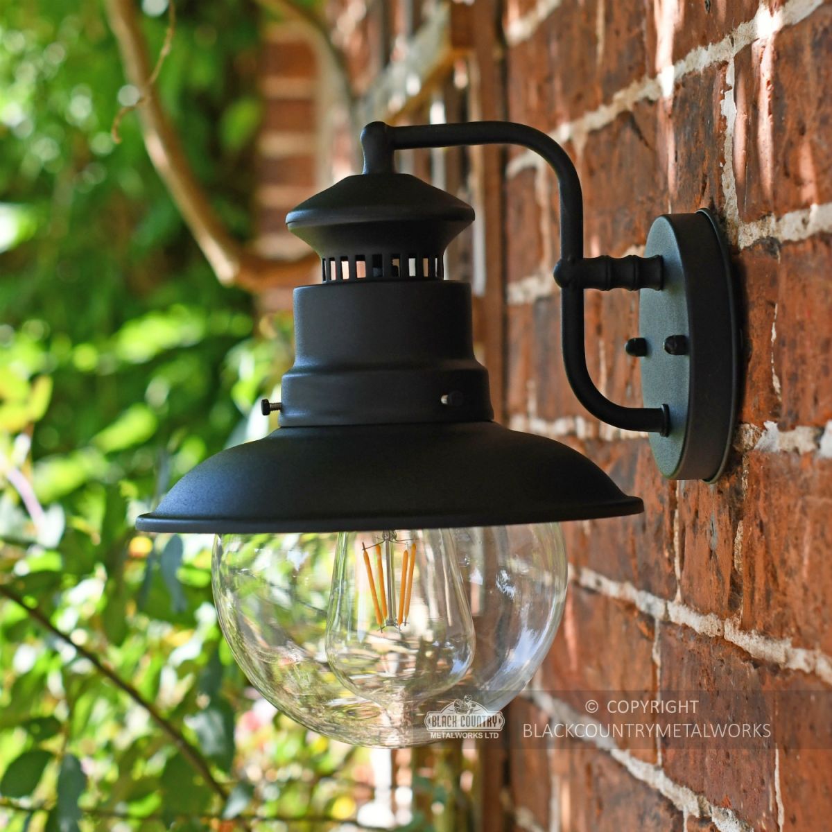"Westcliff" Traditional Black Wall Lantern 