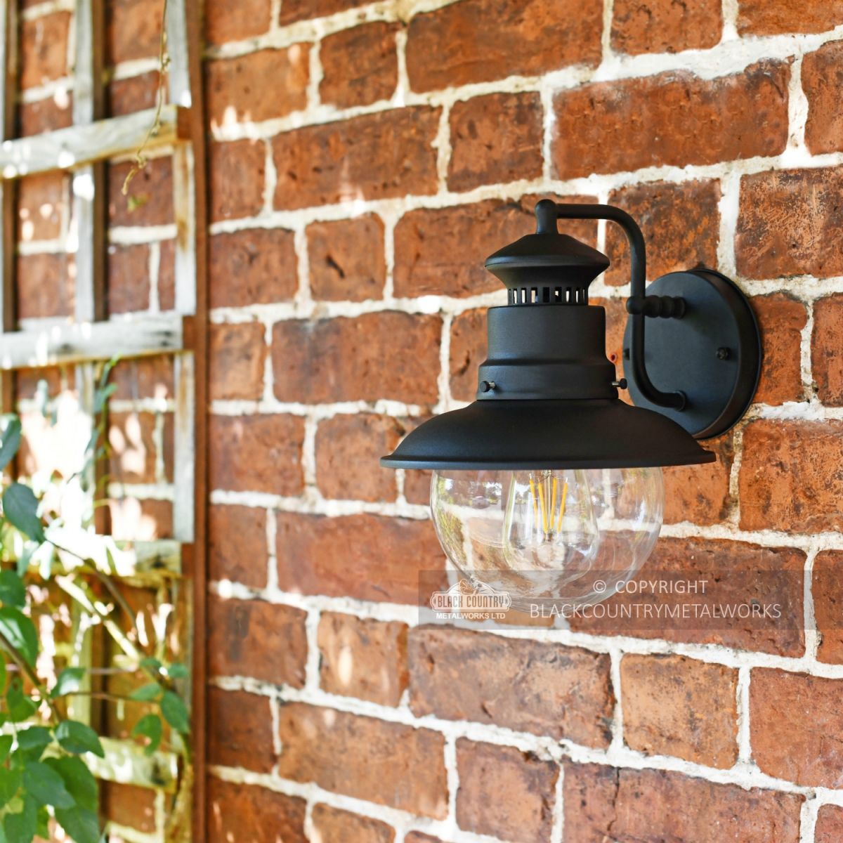 "Westcliff" Traditional Black Wall Lantern 