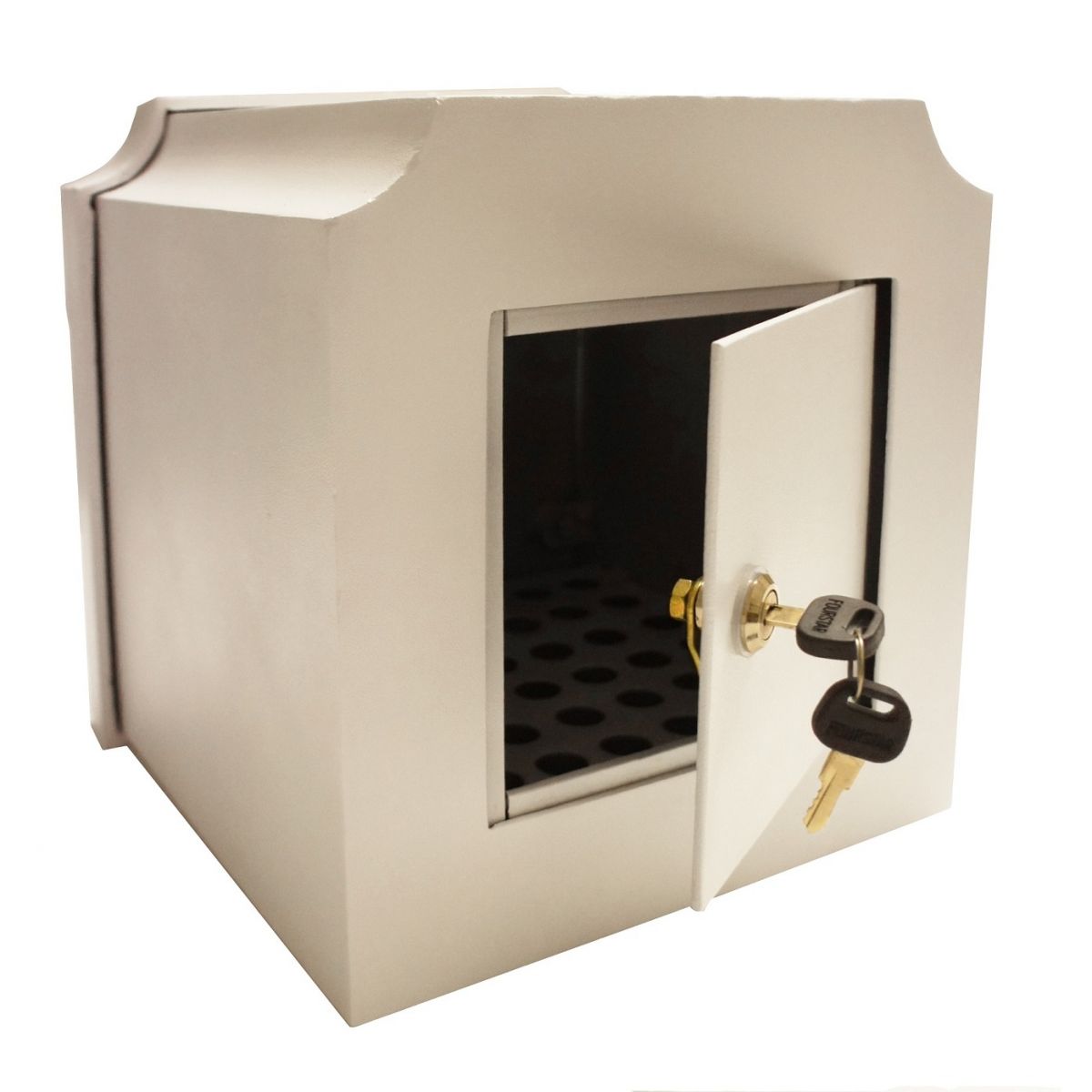 White Finsbury Letter Box (English Roses) 