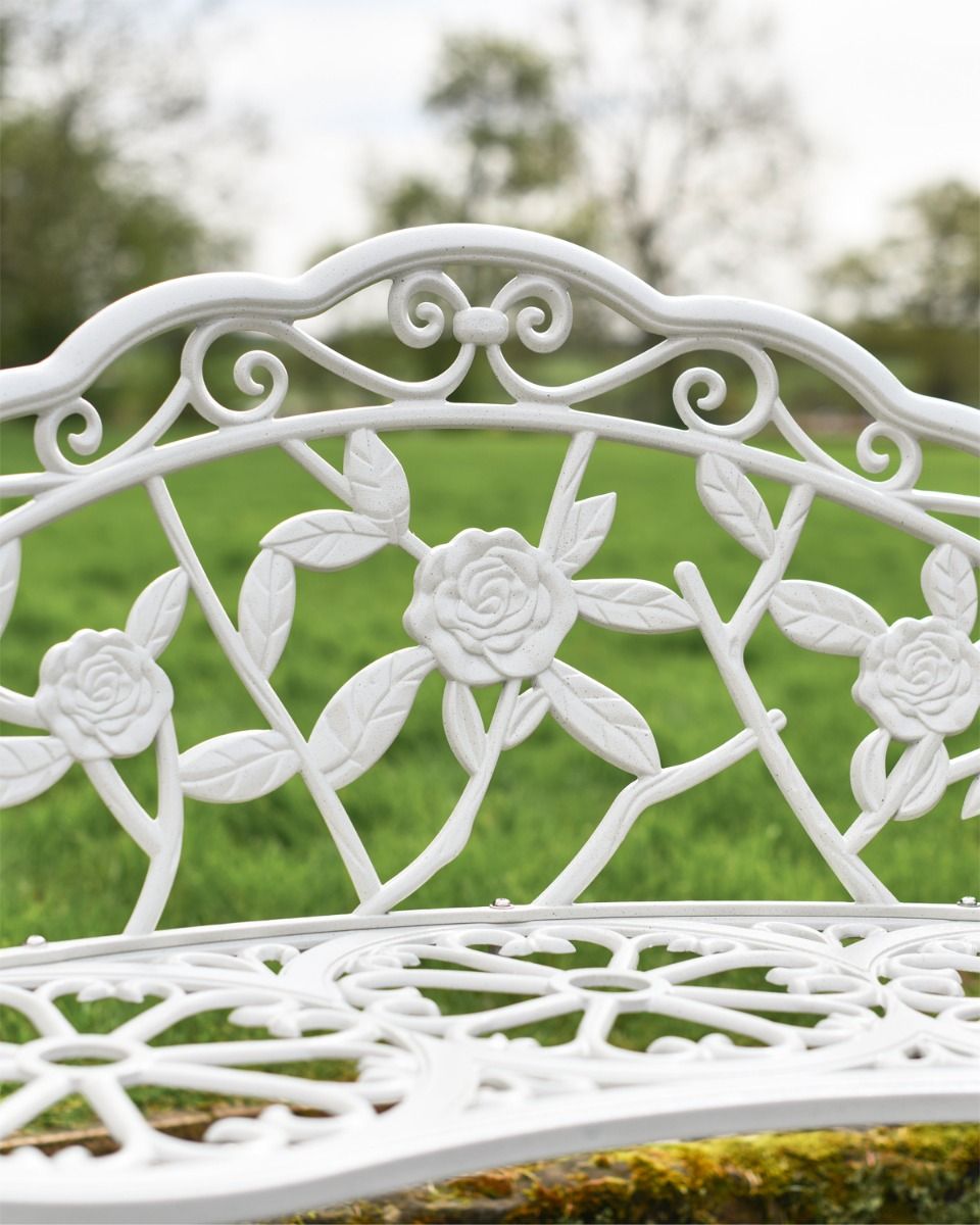 Scroll and Rose Detailed Metalwork  Scroll and Rose Detailed Metalwork