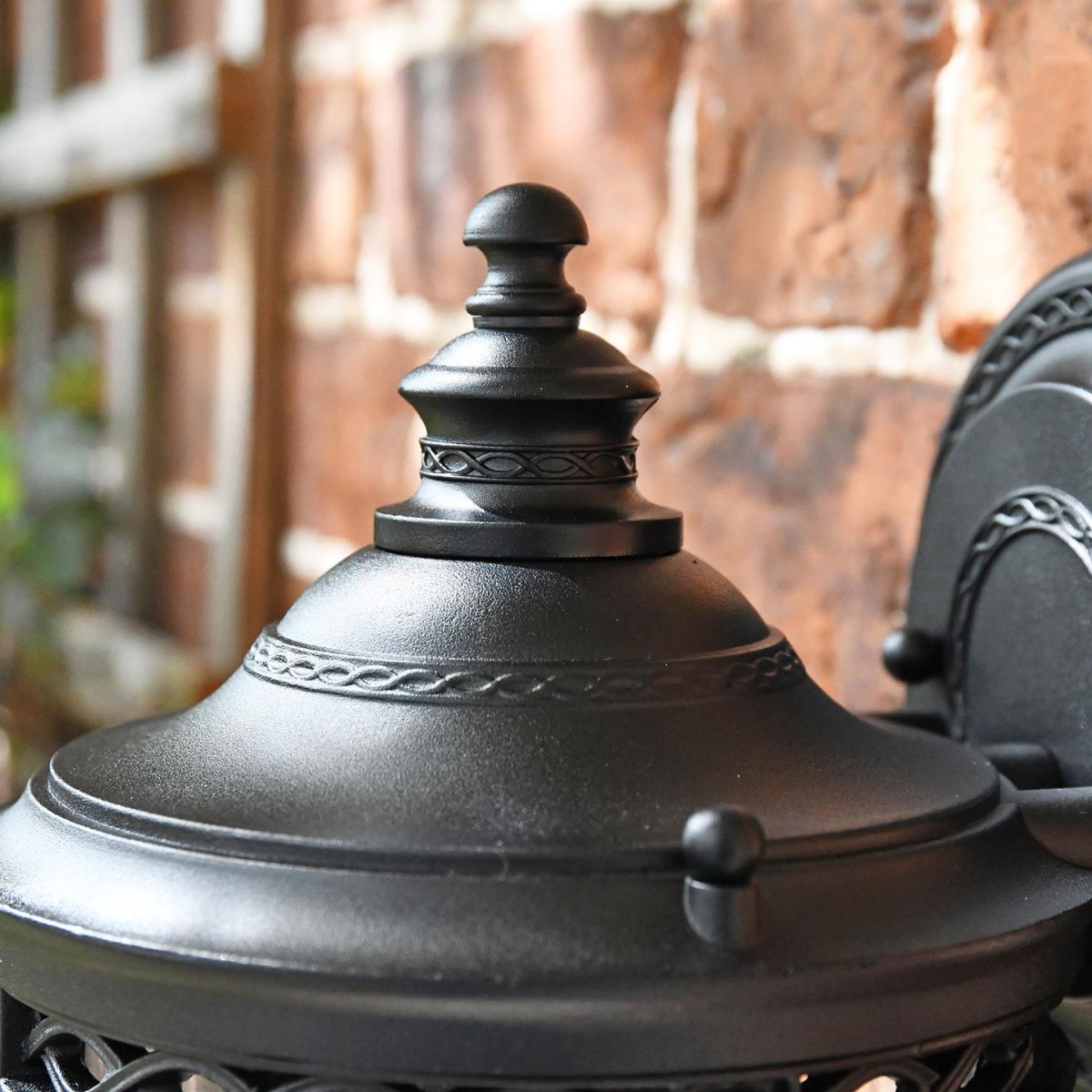 Close-up oft he Top finial on the Lantern