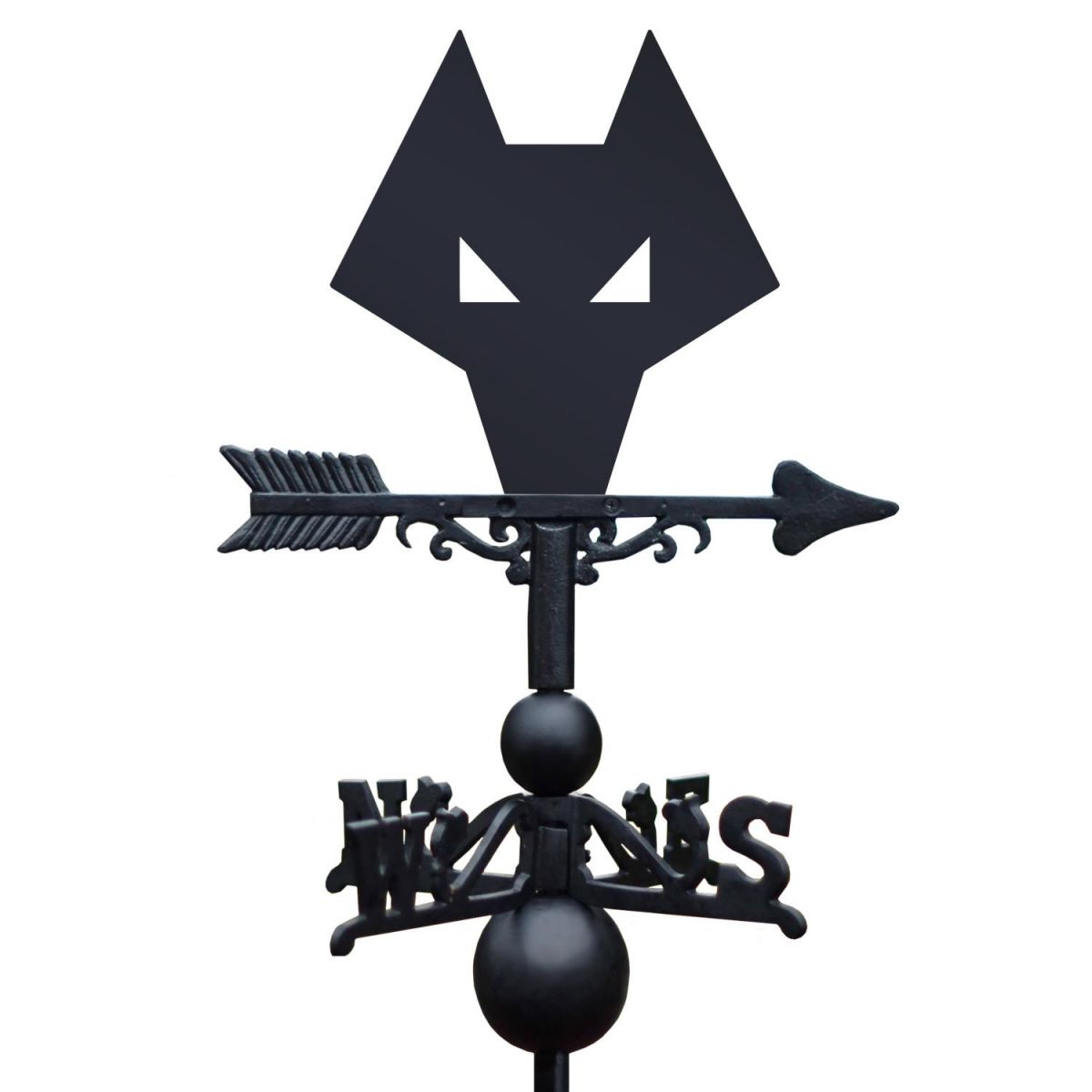 Close-Up of Wolves Head Topper