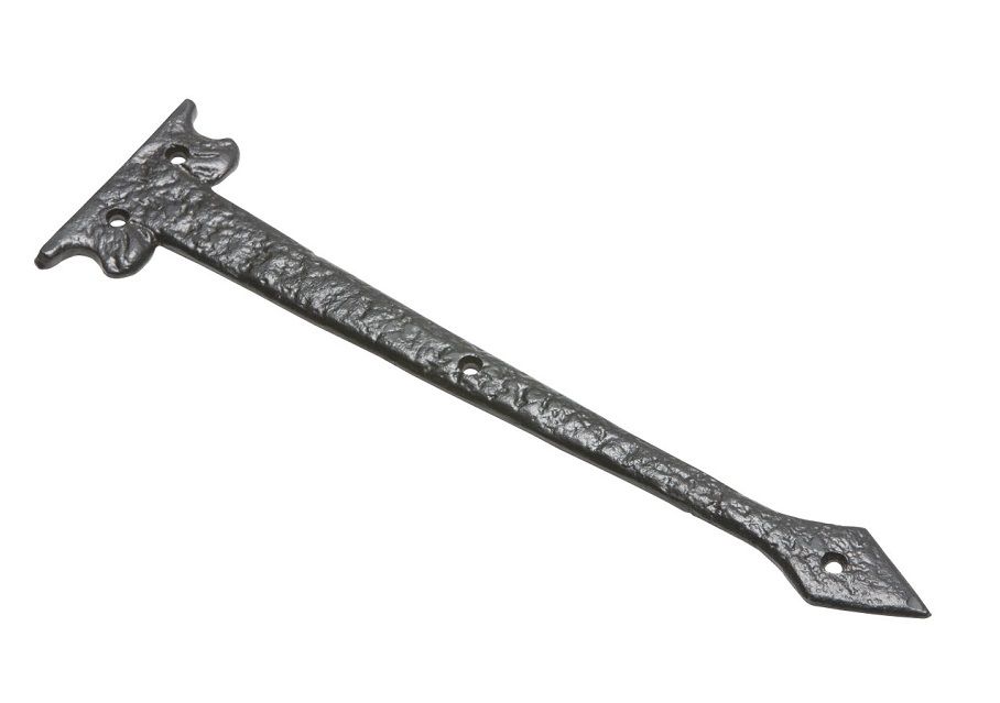 "Bowmont" Blacksmith Iron Hinge Front 