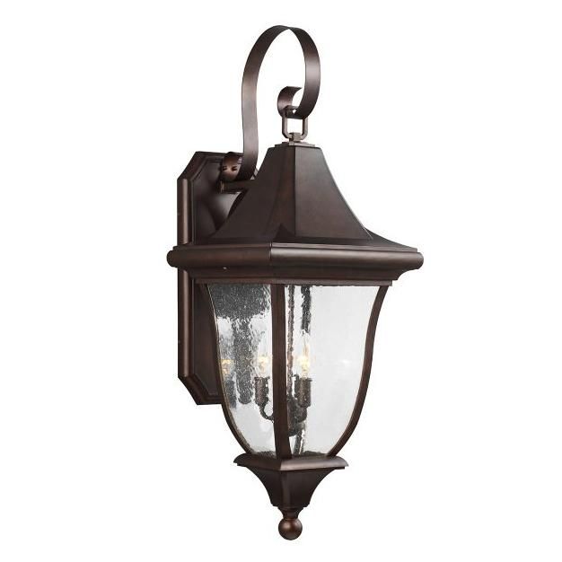 3 Light "Woodside" Wall Light in an Antique Bronze Finish
