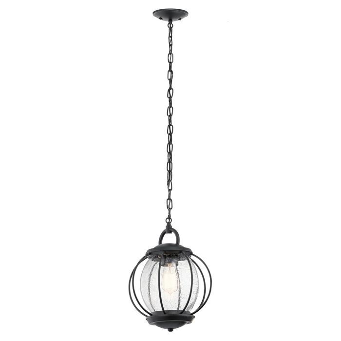 Woodway Modern Orb Hanging Chain Lantern
