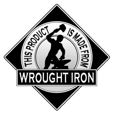 Wrought Iron Toilet Roll Holder (Monkey Tail Design)