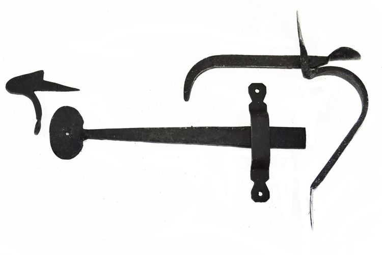 Wrought iron Suffolk latch