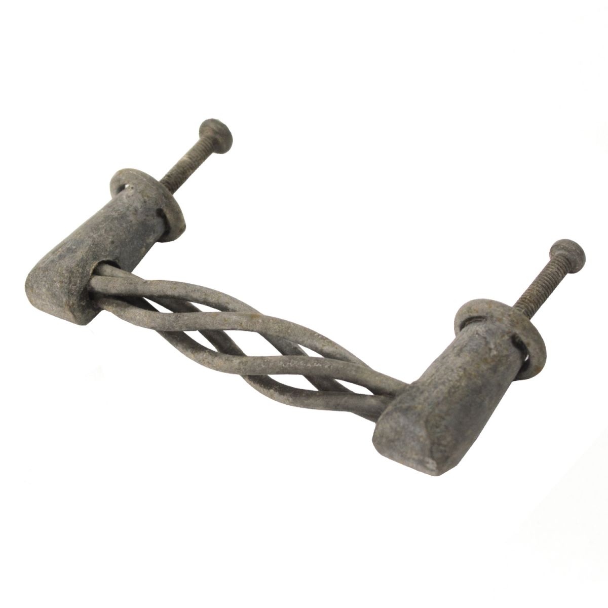 Wrought Iron Twisted Basket Cabinet Handle