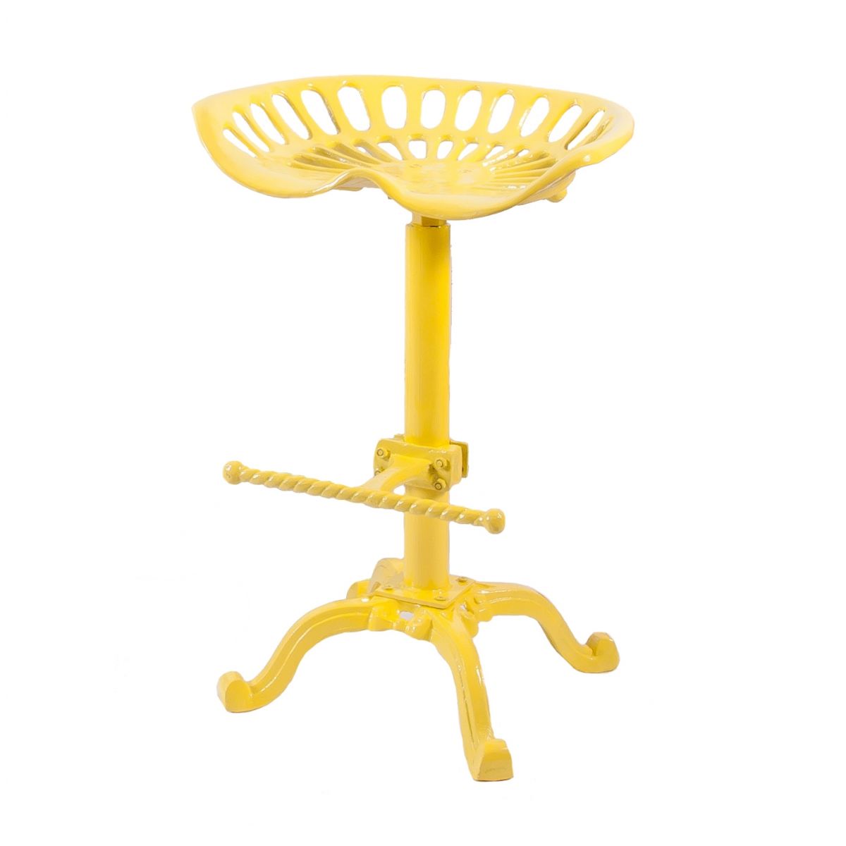 Yellow "Mckinley" Tractor Seat