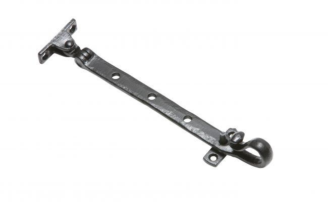 Fishtail Casement Stay Black Iron Fishtail Casement Stay Black Iron