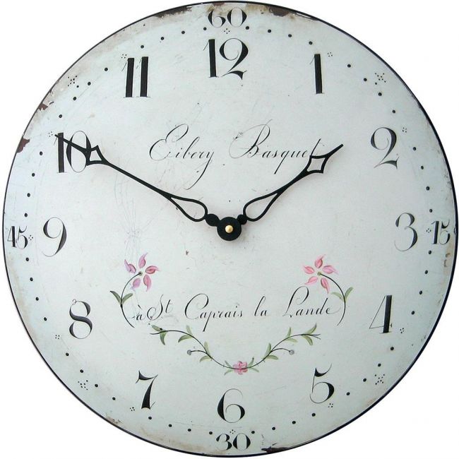 Antique French Delicate Wall Clock