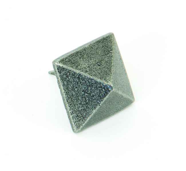 Pewter Pyramid Door Stud Large 
