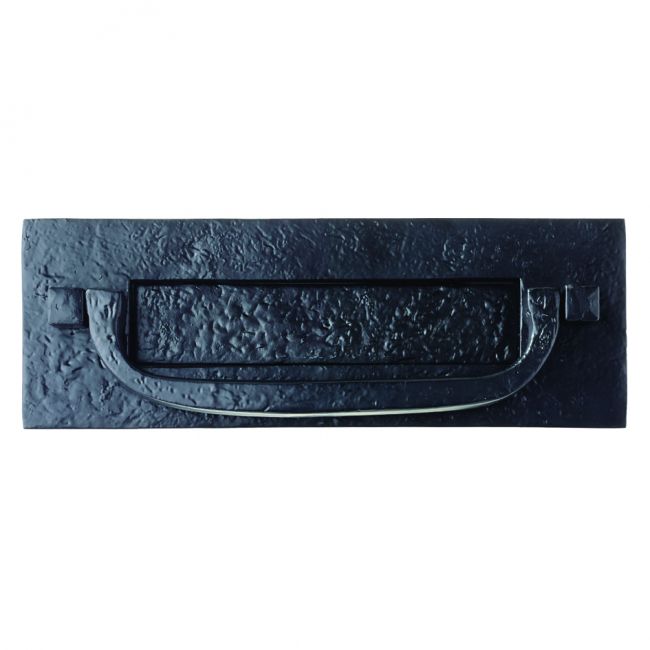 Iron Letter Plate with Integrated Knocker Iron Letter Plate with Integrated Knocker