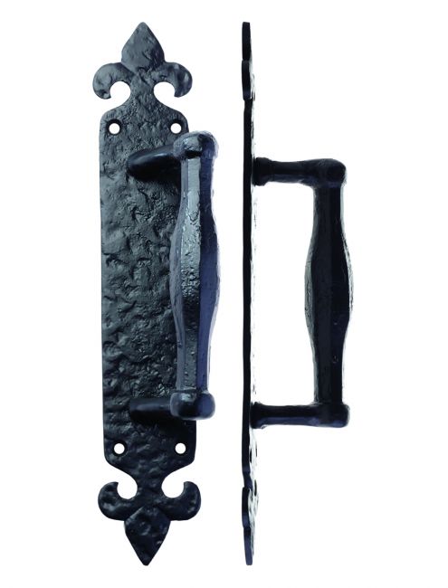 Offcentre Fleur De Lis Pull Handle Offcentre Fleur De Lis Pull Handle