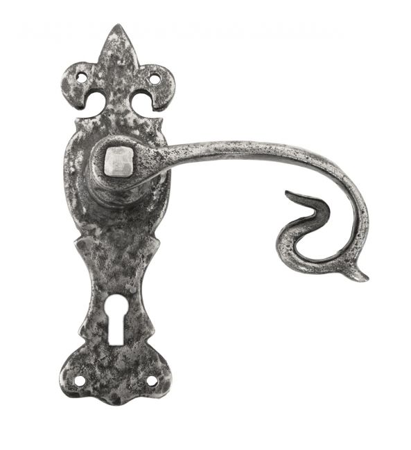 Curly Lever Lock Set Natural Textured Curly Lever Lock Set Natural Textured
