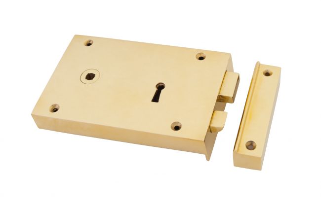 "Fabius" Internal/External Left Hand Rim Lock - Large 