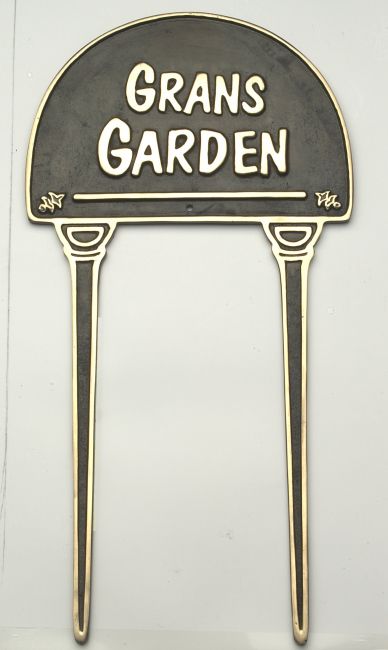 Lawn Sign - Grans Garden Lawn Sign - Grans Garden