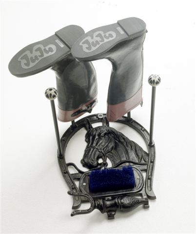 The "Chester" Welly rack & boot jack & boot brush