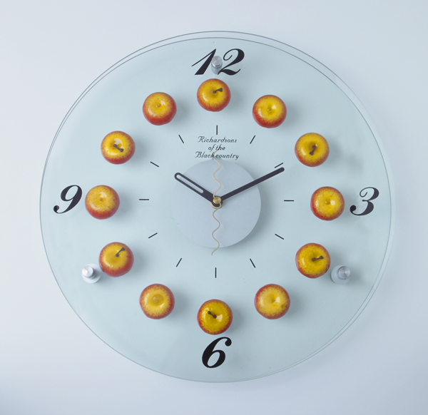 Red Apple Wall Clock Red Apple Wall Clock