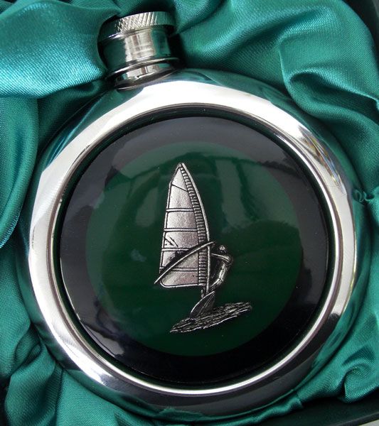 Wind Surfer Whisky Flask Wind Surfer Whisky Flask