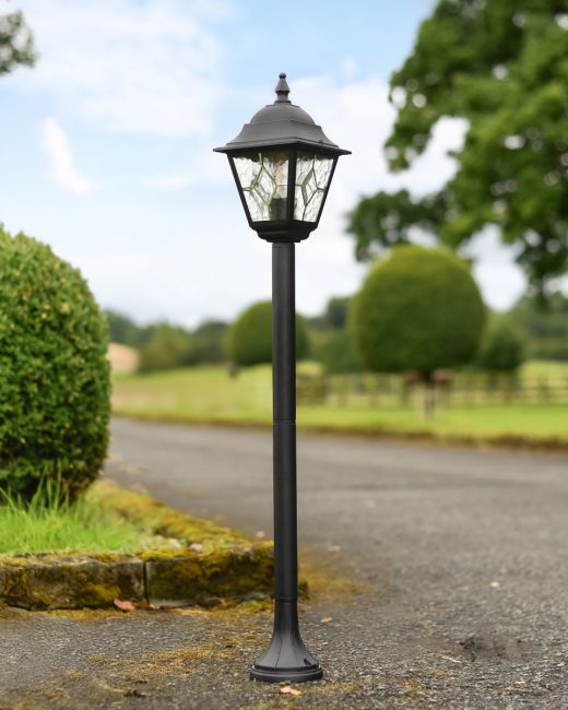 "Sheringham" Traditional Miniature Lamp Post in Situ on the Driveway "Sheringham" Traditional Miniature Lamp Post in Situ on the Driveway