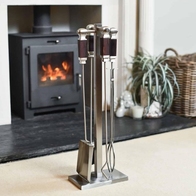 Stainless steel companion set