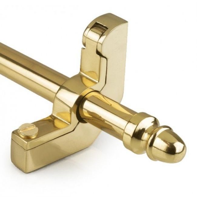 Polished Brass Stair Rods with Acorn Finial Polished Brass Stair Rods with Acorn Finial
